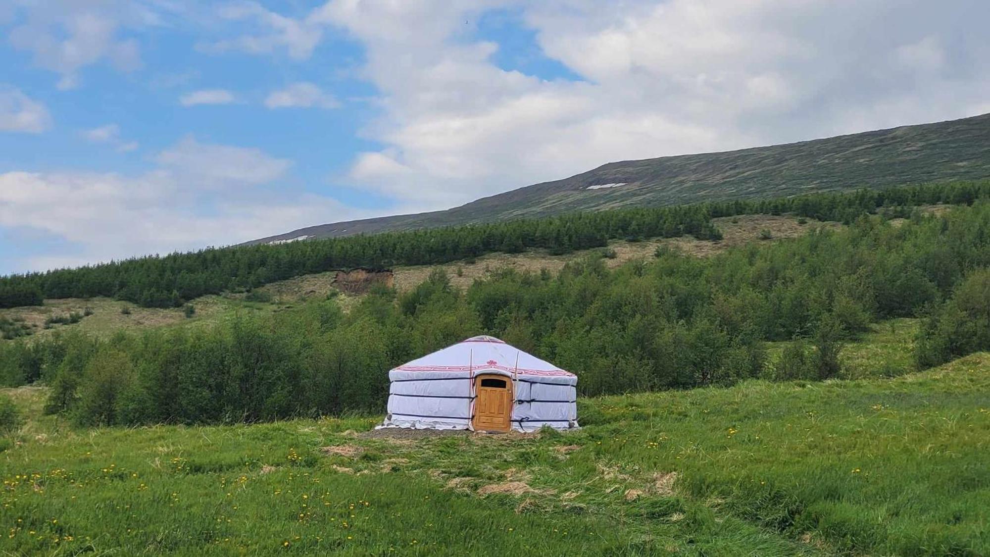 Iceland Yurt Akureyri Exteriör bild